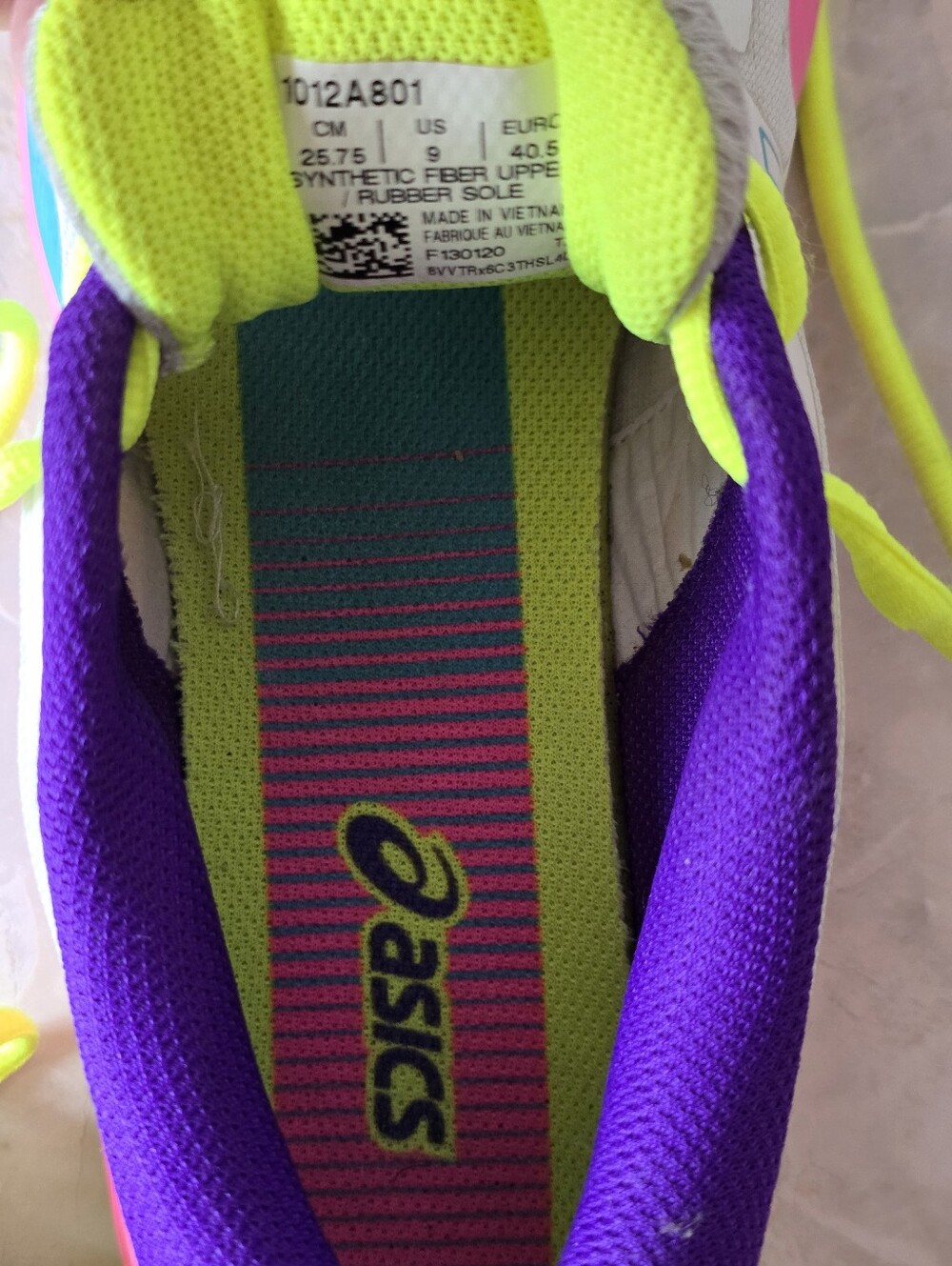 ASICS Gel-Excite 7 Running Shoes 9 Athletic Sneakers Athleisure Fitness Sporty - Picture 9 of 10